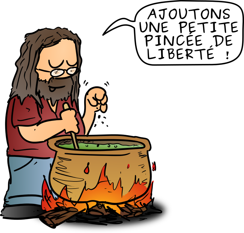 Stallman en Panoramix